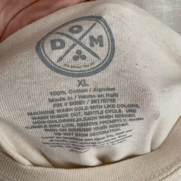 Tie Dye Yin Yang Graphic Tee Mens Size XL Vintage Y2K Festival Hippie Boho DOM - Picture 7 of 15